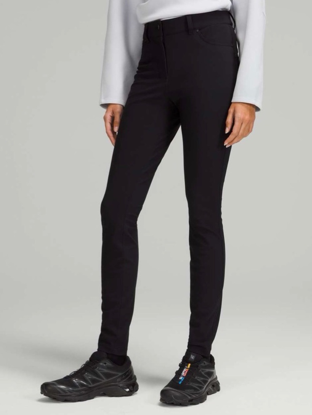 Lululemon City Sleek 5 Pocket 7/8 Pant
Black / Black